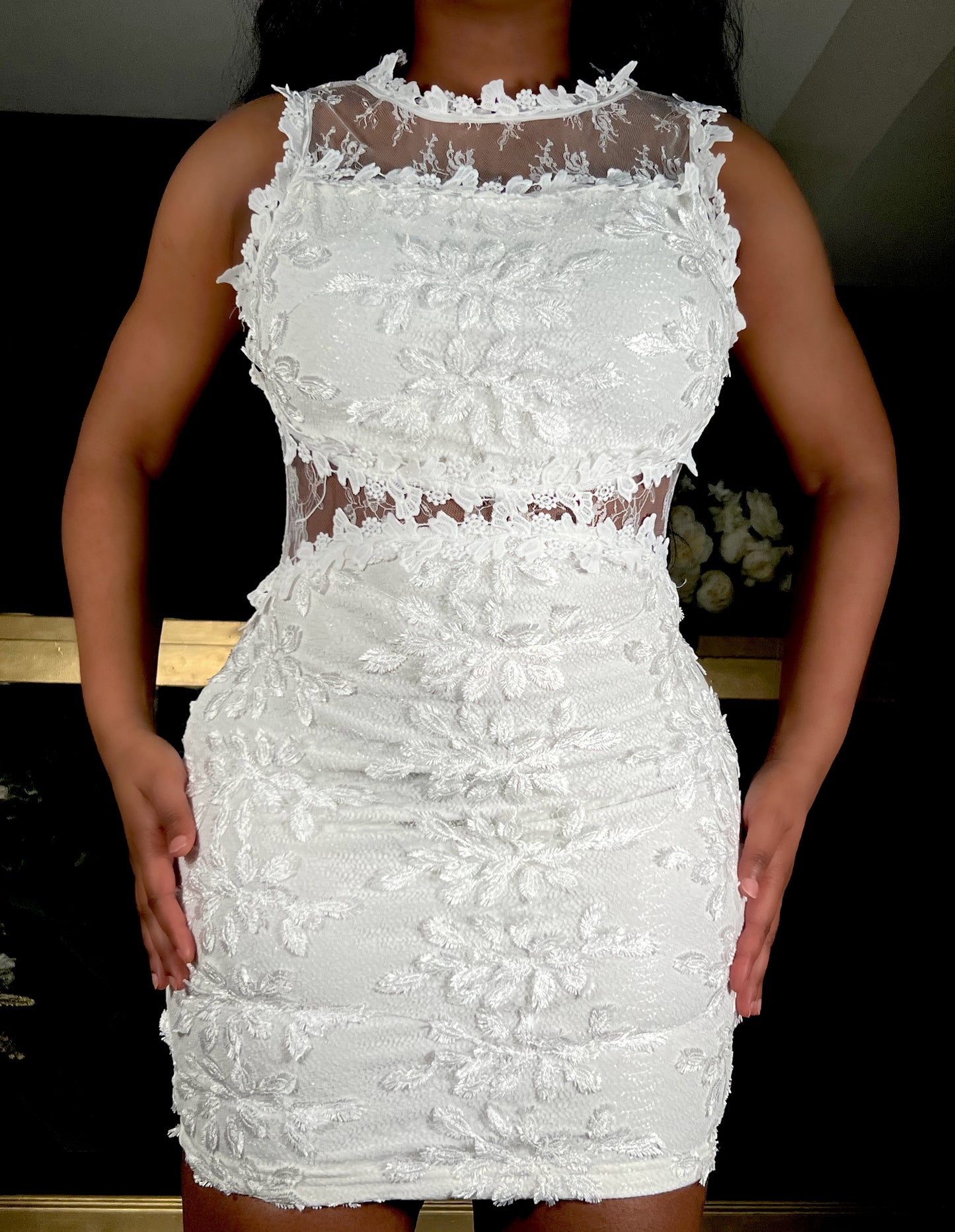 Eva Lace Crochet Dress