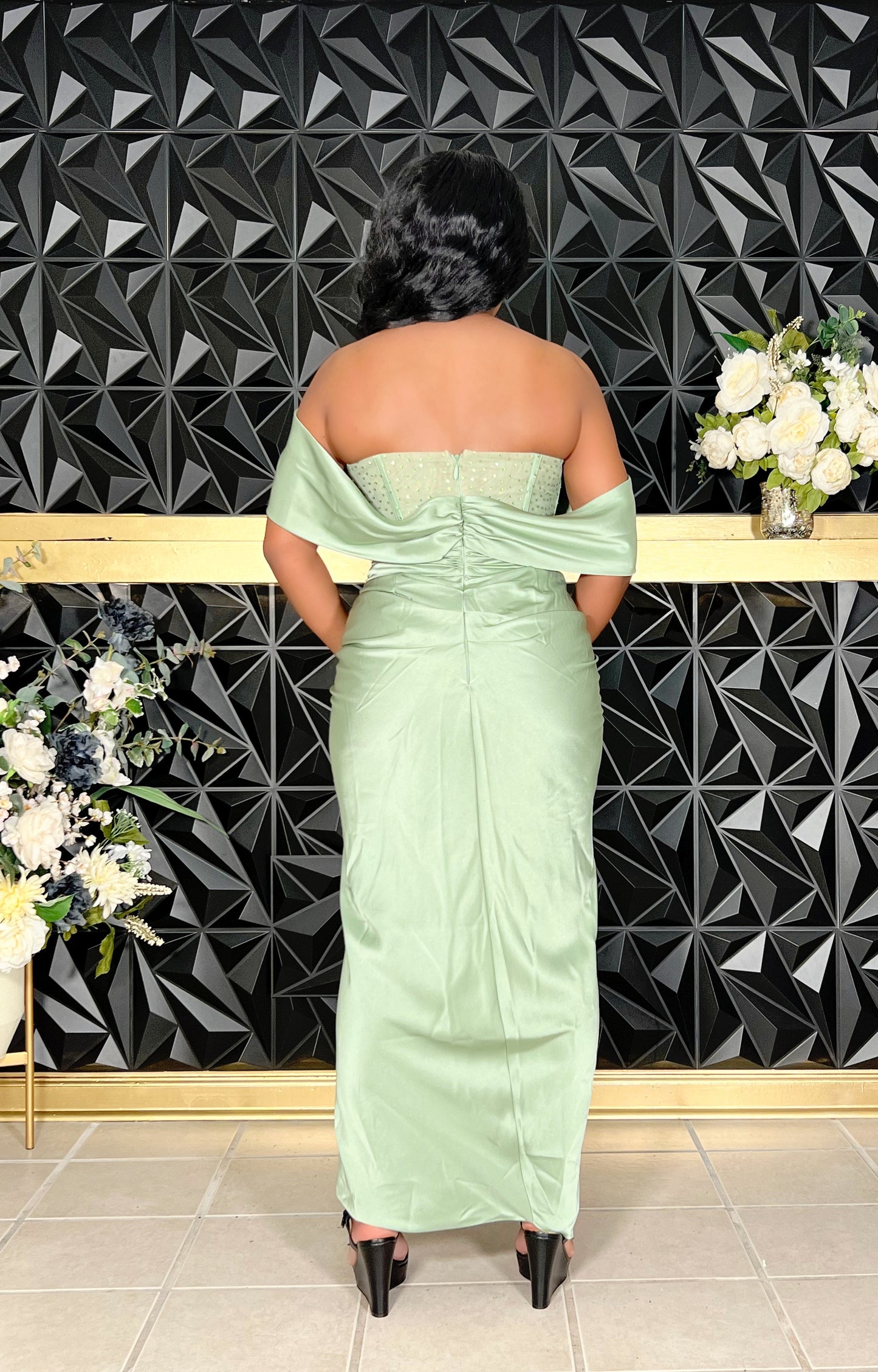 RiRa Crystal Corset Dress