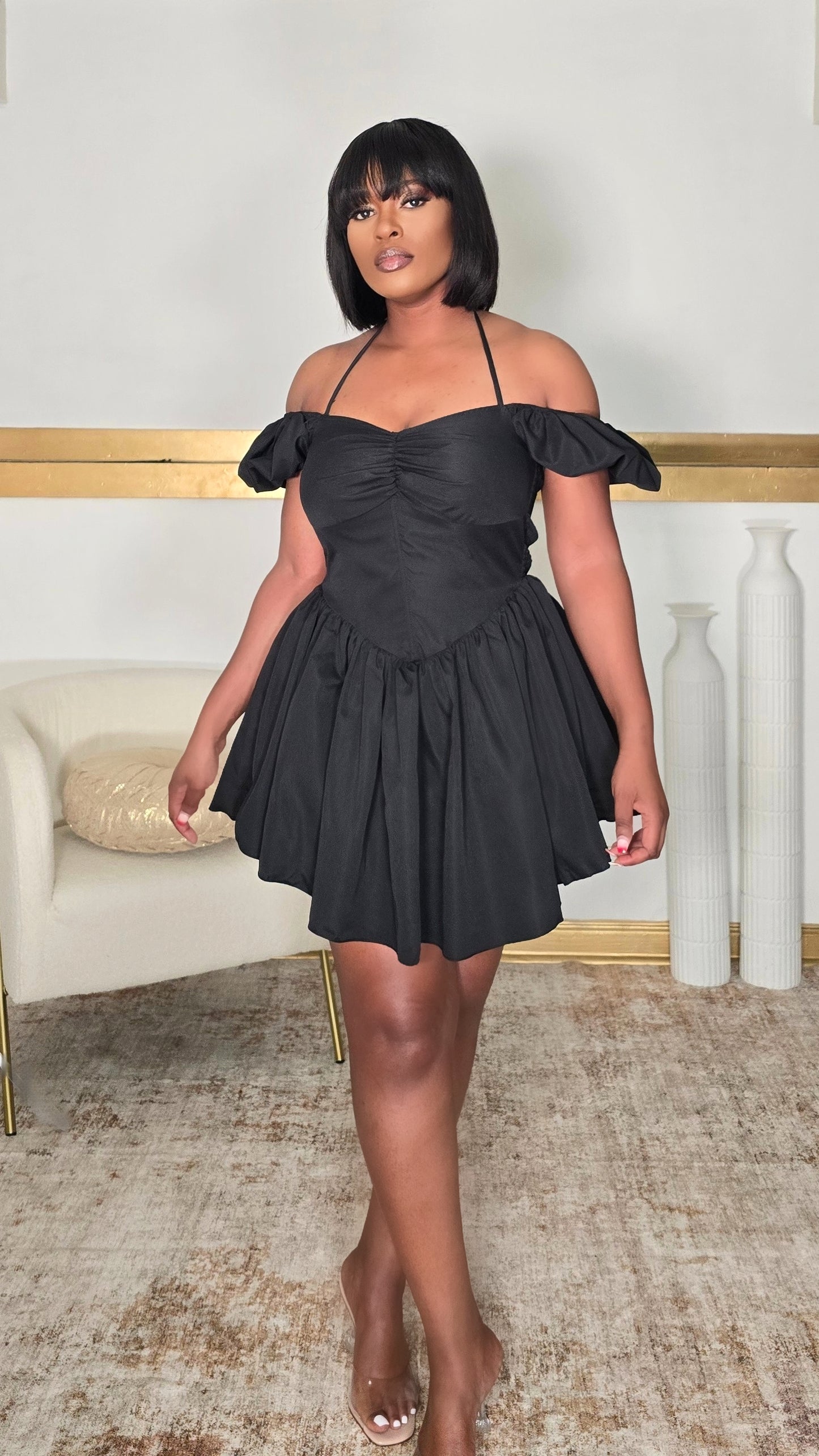 Nika Off Shoulder Dress