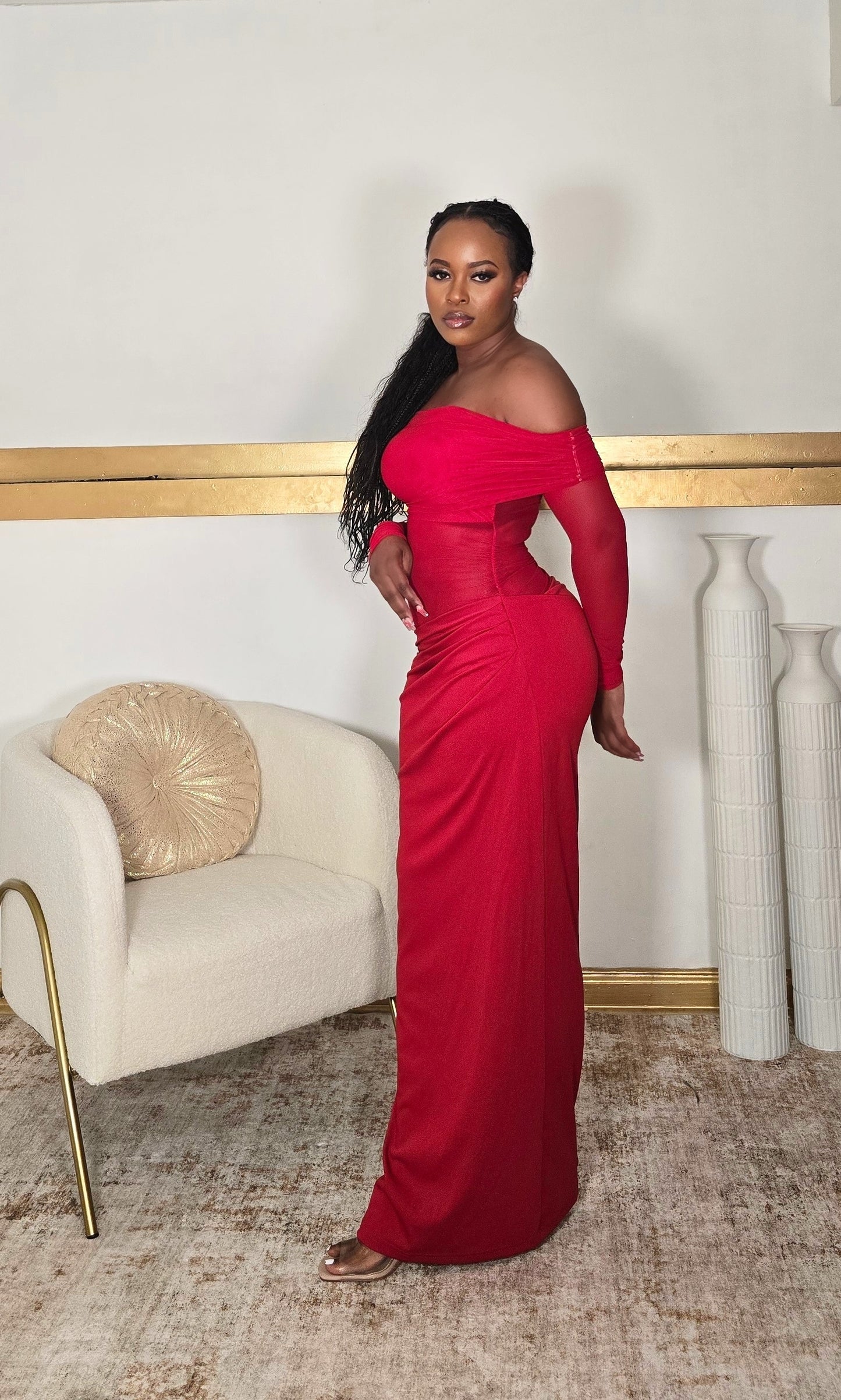 Maya Cut Out Maxi Dress