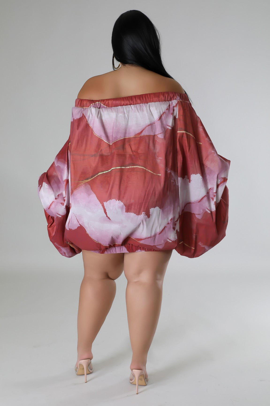 Ollie puffy Mini Dress