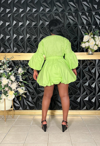 Nia Puff Dress