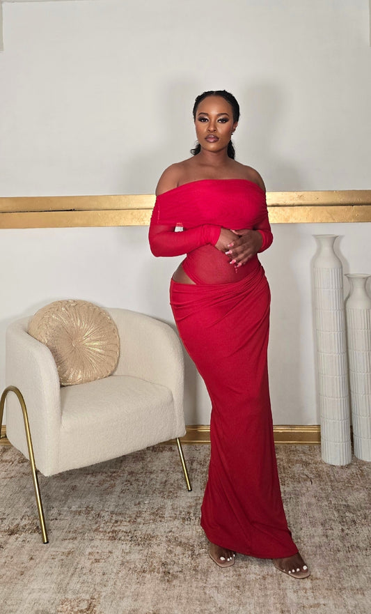Maya Cut Out Maxi Dress