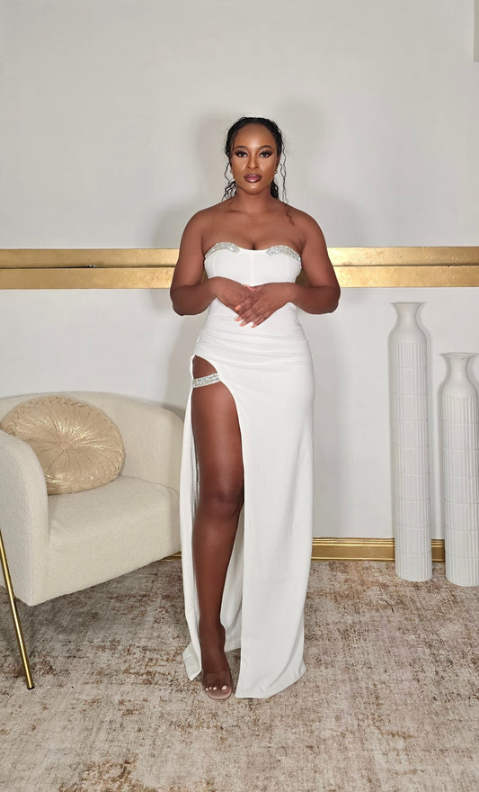 Sheryz Wide Slit Dress