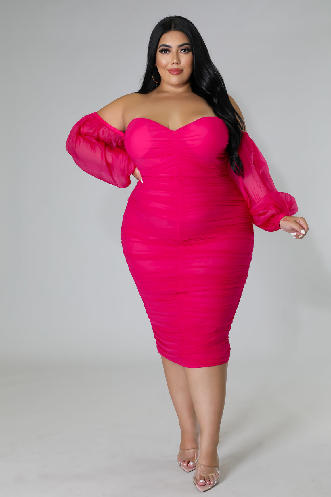 Lavish Night Midi Dress