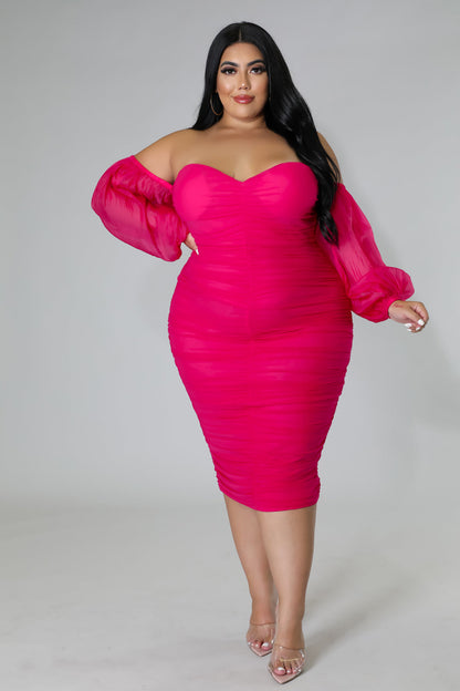 Lavish Night Midi Dress