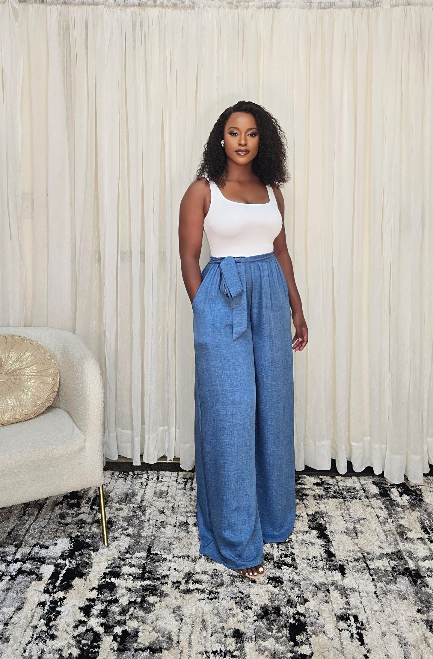 Ivy Square Neck Jumpsuit