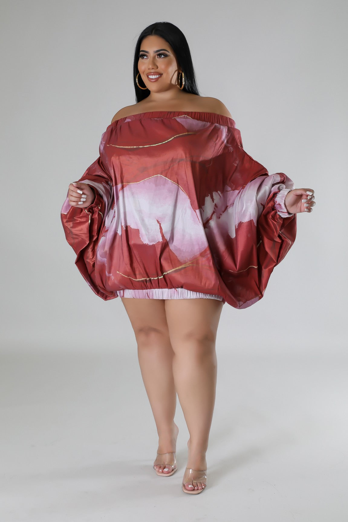 Ollie puffy Mini Dress