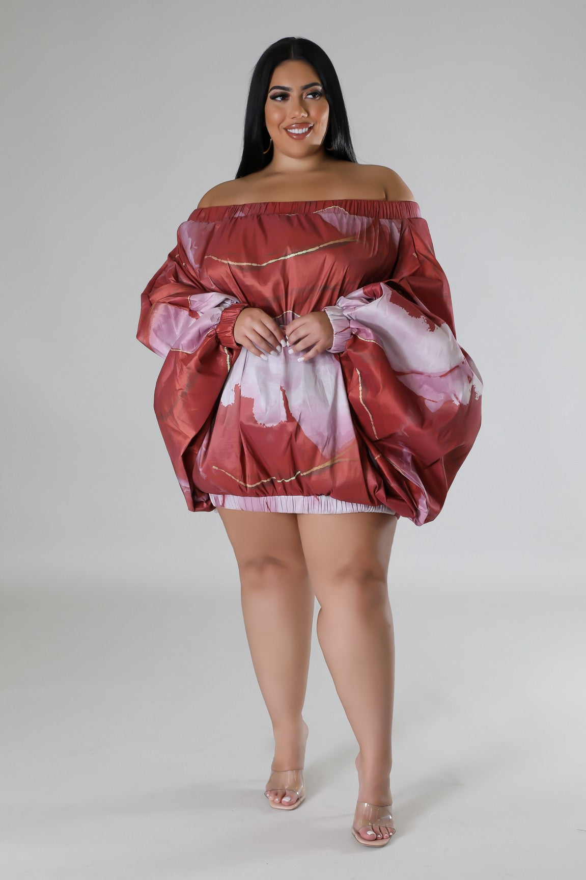 Ollie puffy Mini Dress